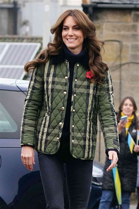 Kate Middleton just wore the Burberry jacket of .